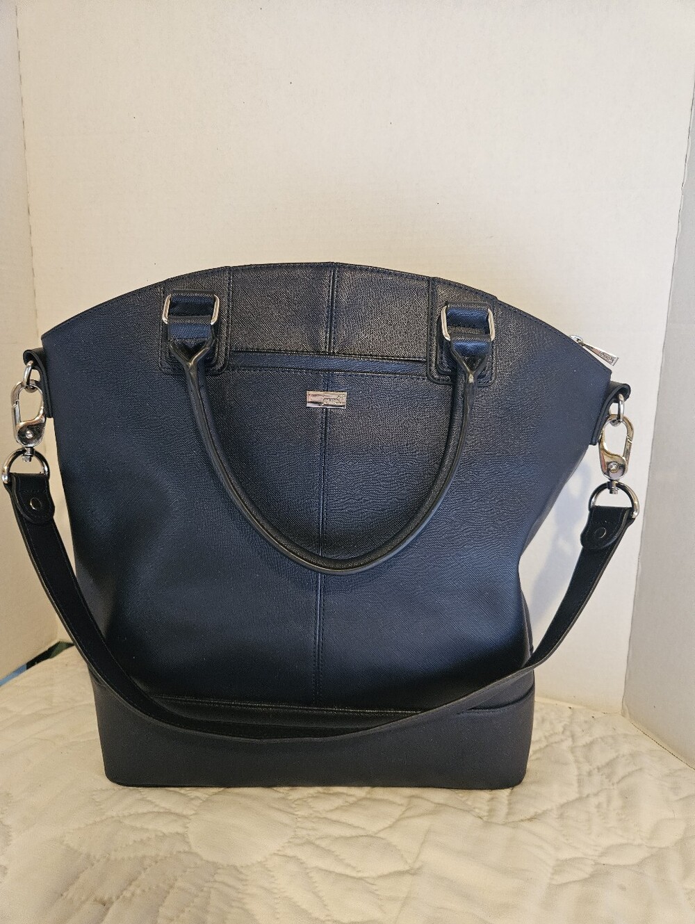 31 By Jewell Dark Navy Blue Tote 3 Compartments